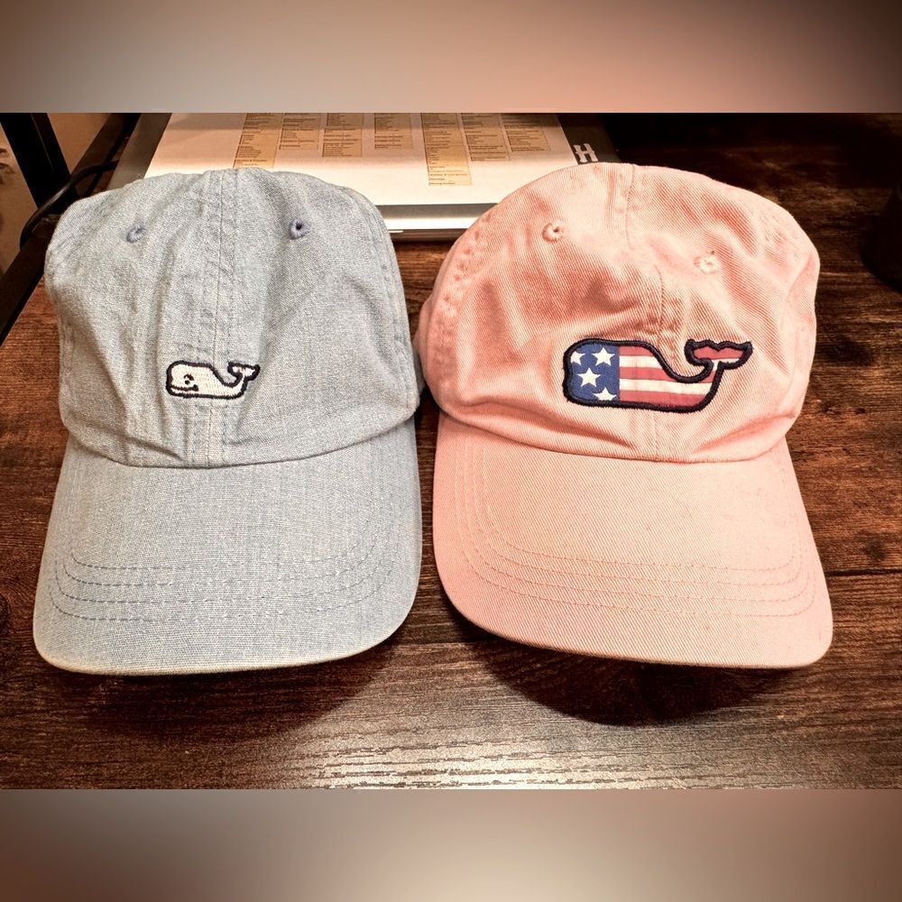 Vineyard Vines set of 2‎ baseball caps OS